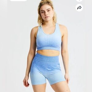 AYBL Blue Pulse Ombré Bra Size Medium